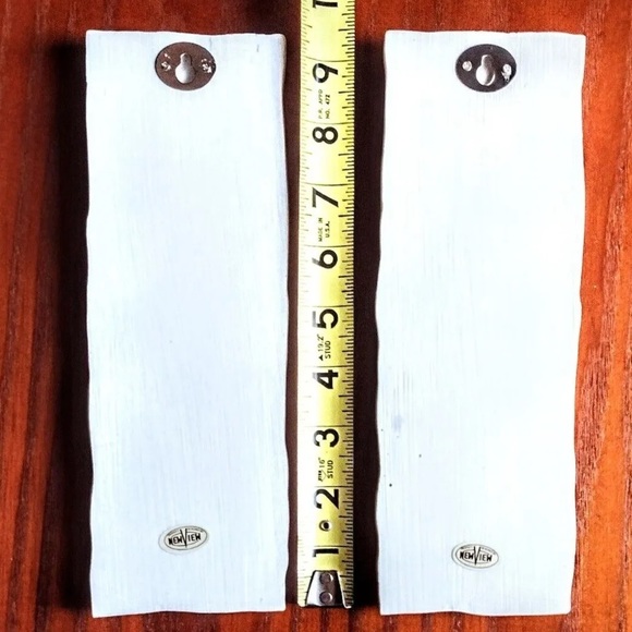 Set 2 Resin Bath Wall Plaques by "New View" ~ Lilac Bath ~ 9.5" x 3.25" - Picture 5 of 6